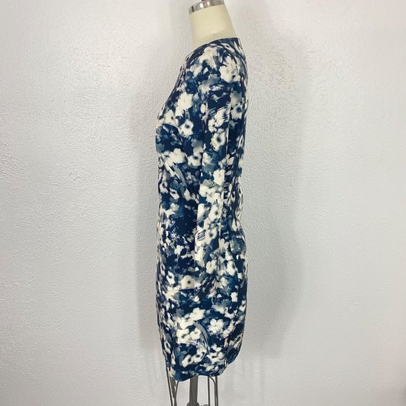 Zara Floral Graphic Boat Neck Dress - Picture 3 of 8